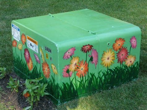 can you paint outside electrical boxes|can you paint electrical box in yard.